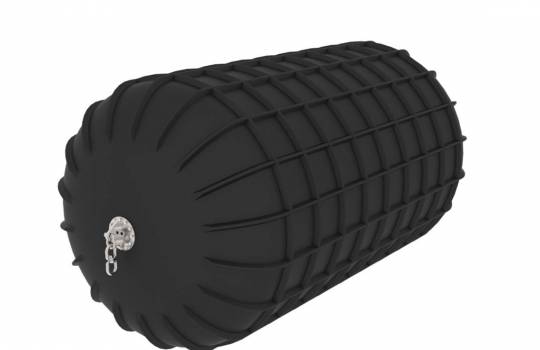 Pneumatic fenders ribbed