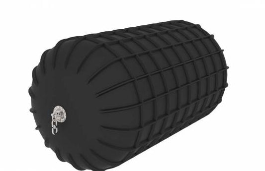Pneumatic fenders ribbed